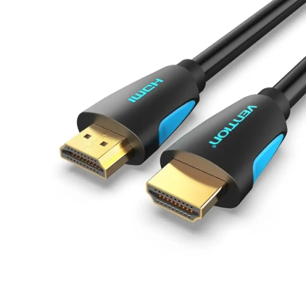 VENTION VAA-M02-B100 4K HDMI Cable (1 Meter) High-Speed 18Gbps, Ultra HD, 3D, HDR, ARC