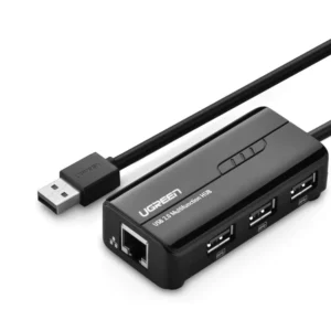 UGREEN 20264 RJ45 Ethernet Adapter with USB 2.0 Hub - UTECH