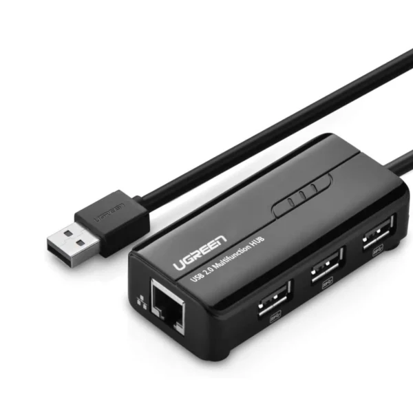 UGREEN 20264 RJ45 Ethernet Adapter with USB 2.0 Hub - UTECH
