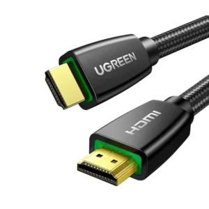 UGREEN 40408 4K HDMI Cable (1 Meter) 18Gbps High Speed Braided HDMI Cord 2.0 with Ethernet, Support 4K 60Hz 2160P 1080P 3D ARC Compatible with UHD TV Monitor Computer Xbox 360 PS5 PS4 Blu-ray and More - UTECH