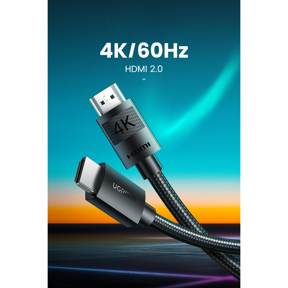 UGREEN 40104 4K HDMI 2.0 Cable 10 Meter Braided Cable - UTECH
