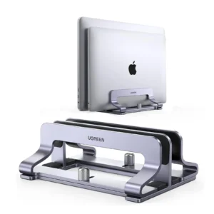 UGREEN 60643 2-Slot Vertical Laptop Stand Aluminum - UTECH