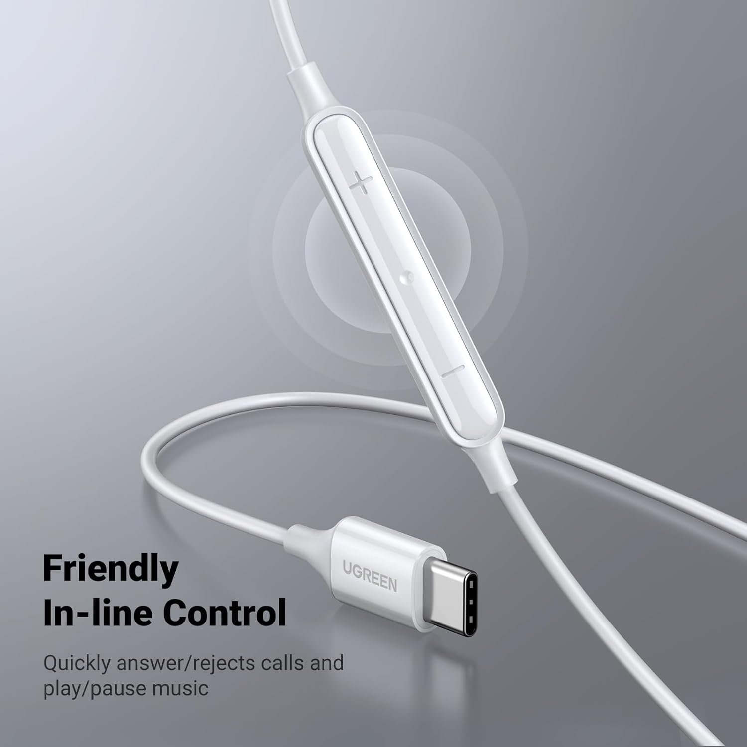 UGREEN 60700 HiTune USB-C Wired Earphones - UTECH