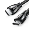 UGREEN 80403 8K HDMI Cable 2.1 (2 Meter) 48Gbps Ultra High Speed Braided HDMI Cord 10K 8K@60Hz 4K@240Hz, eARC HDR10 HDCP 2.2&2.3, HDMI Cable Compatible with PS5/Xbox Series X/Roku TV/HDTV/Blu-ray - UGREEN PK