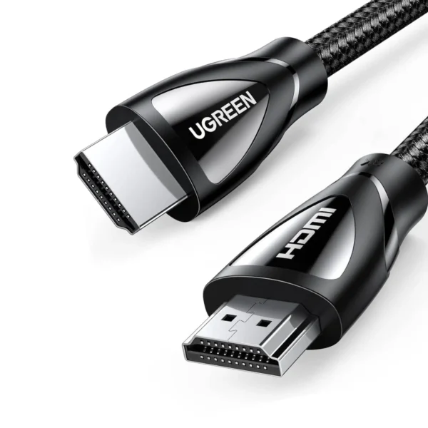 UGREEN 80404 8K HDMI Cable 2.1 (3 Meter) 48Gbps Ultra High Speed Braided HDMI Cord 10K 8K@60Hz 4K@240Hz, eARC HDR10 HDCP 2.2&2.3, HDMI Cable Compatible with PS5/Xbox Series X/Roku TV/ HDTV/ Blu-ray - UGREEN PK