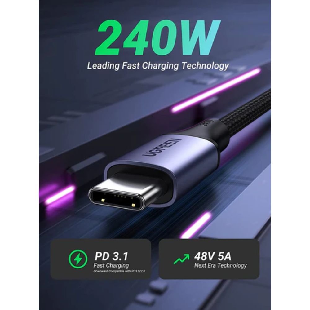 UGREEN 90440 240W USB-C to USB-C Cable 2 Meter - UTECH