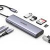 UGREEN 90568 7-in-1 USB C Hub 4K HDMI Multiport Adapter with 1Gbps Ethernet, 100W PD, 2 USB 3.0, SD/TF Card Reader