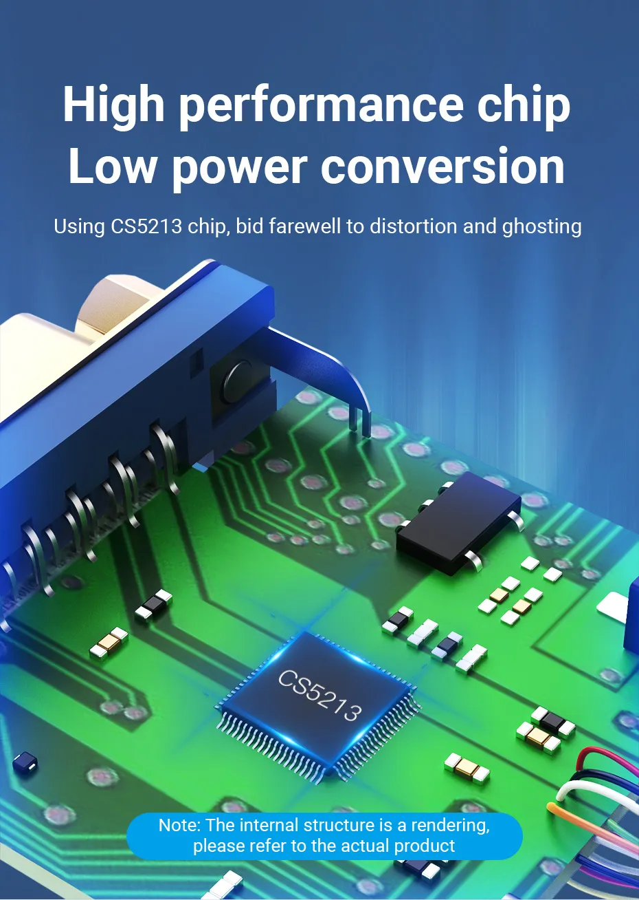 VENTION 42154 HDMI to VGA Converter with Audio - UTECH