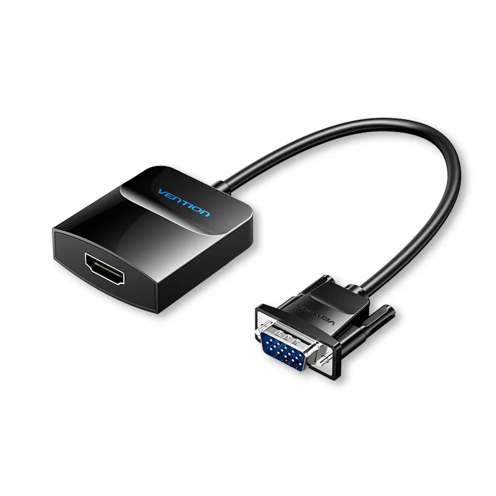 VENTION VGA to HDMI Converter with Female Micro USB and Audio Port
