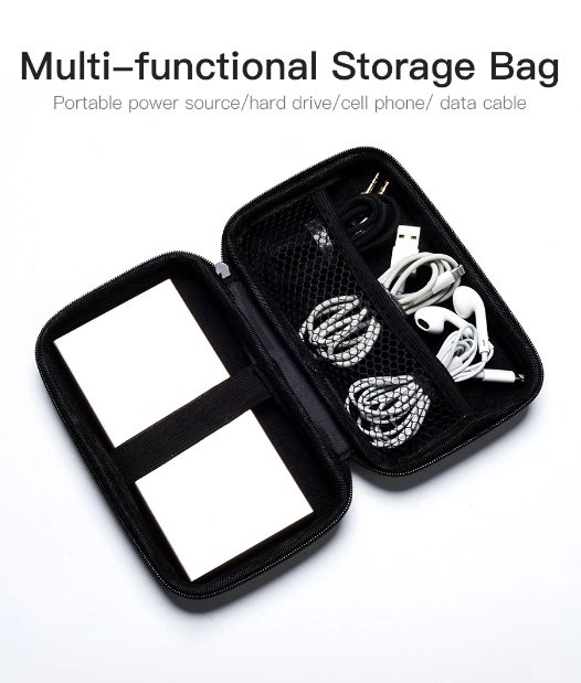 VENTION KBJB0 PU Electronics Storage Bag 16x9x3cm - UTECH