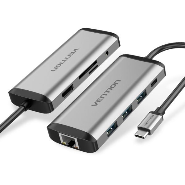 VENTION THAHB TYPE-C MULTIFUNCTIONAL ADAPTER 9 IN 1 DOCKING STATION