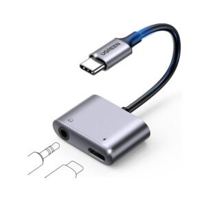 UGREEN 60164 USB-C to 3.5mm Audio Adapter 60W PD - UTECH