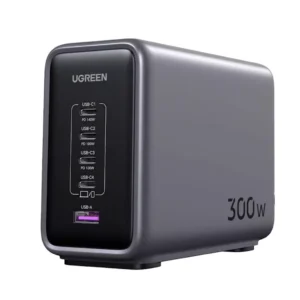 UGREEN 90903 300W GaN Charger 5-Port 140W Desktop Station - UTECH