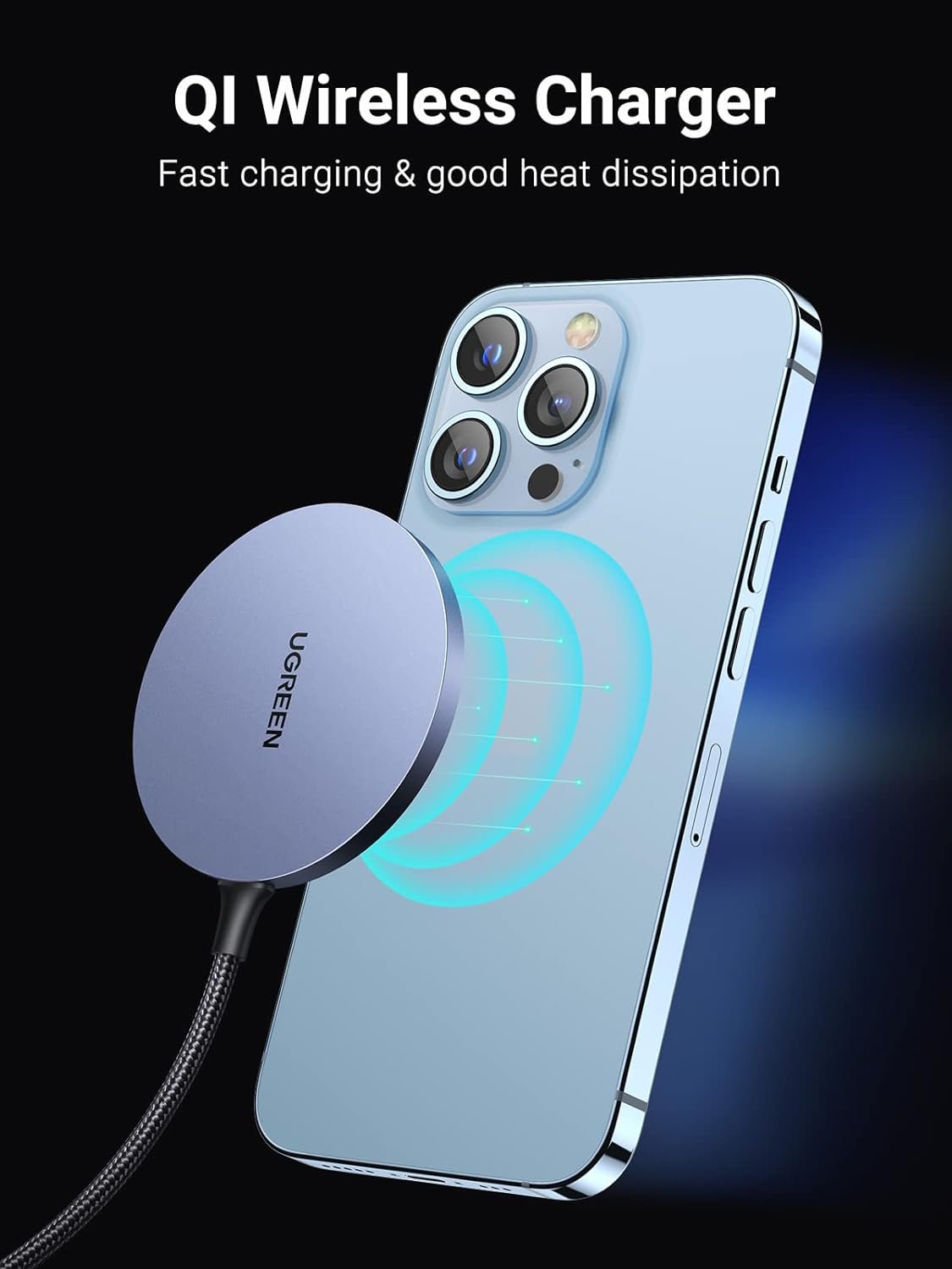 UGREEN 30233 15W Magnetic Wireless Charger Pad - UTECH