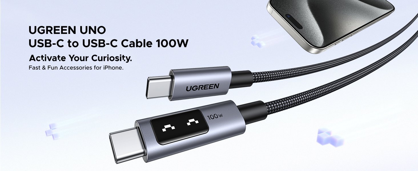 UGREEN 35513 Uno USB-C to USB-C Cable 3 Meter 100W - UTECH