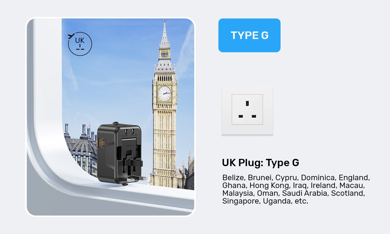 UNITEK Universal Travel Adapter Price in Pakistan UNITEK P1120ABK01 20W Universal Travel Adapter - UTECH