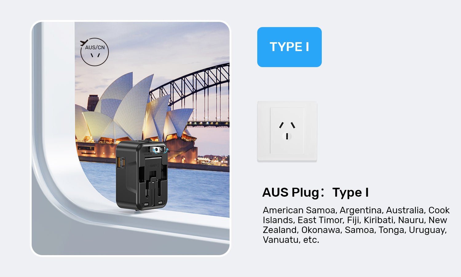 UNITEK Universal Travel Adapter Price in Pakistan UNITEK P1120ABK01 20W Universal Travel Adapter - UTECH