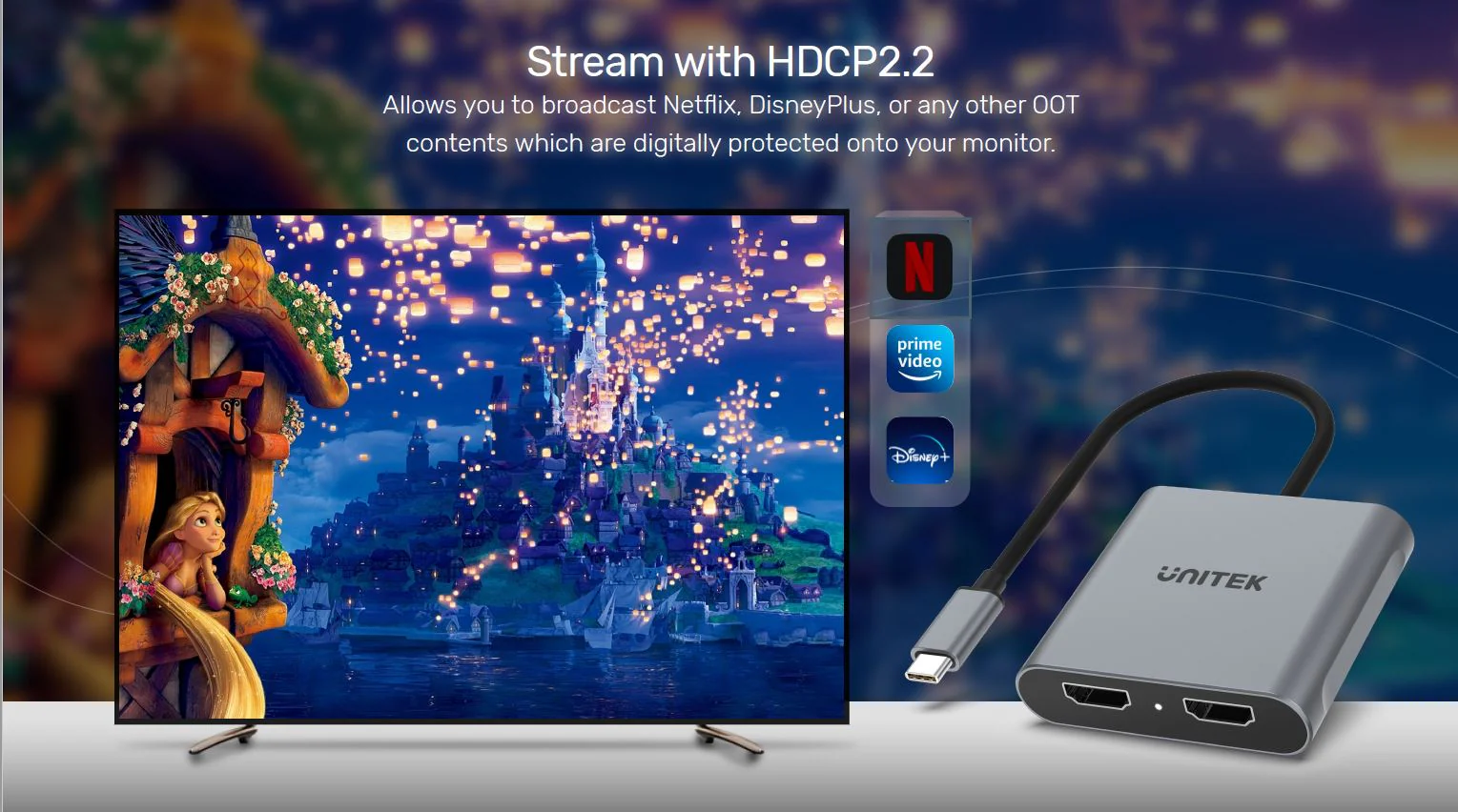 UNITEK USB-C to Dual HDMI Adapter Price in Pakistan UNITEK V1404B USB-C to Dual HDMI 4K Adapter - UTECH