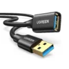 UGREEN 10368 USB 3.0 Extension Cable Male to Female USB Cable (1 Meter) Black