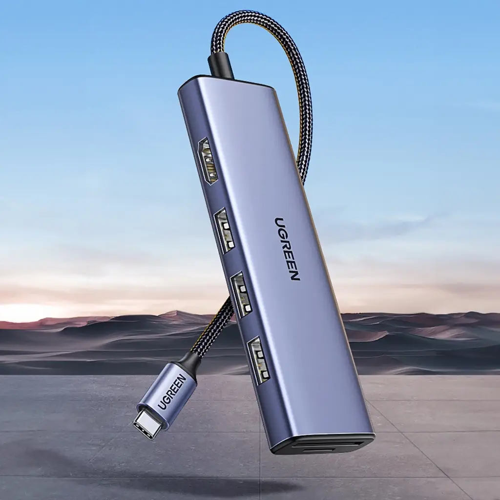 UGREEN 20956A 6-in-1 USB-C Hub with 4K HDMI - UTECH