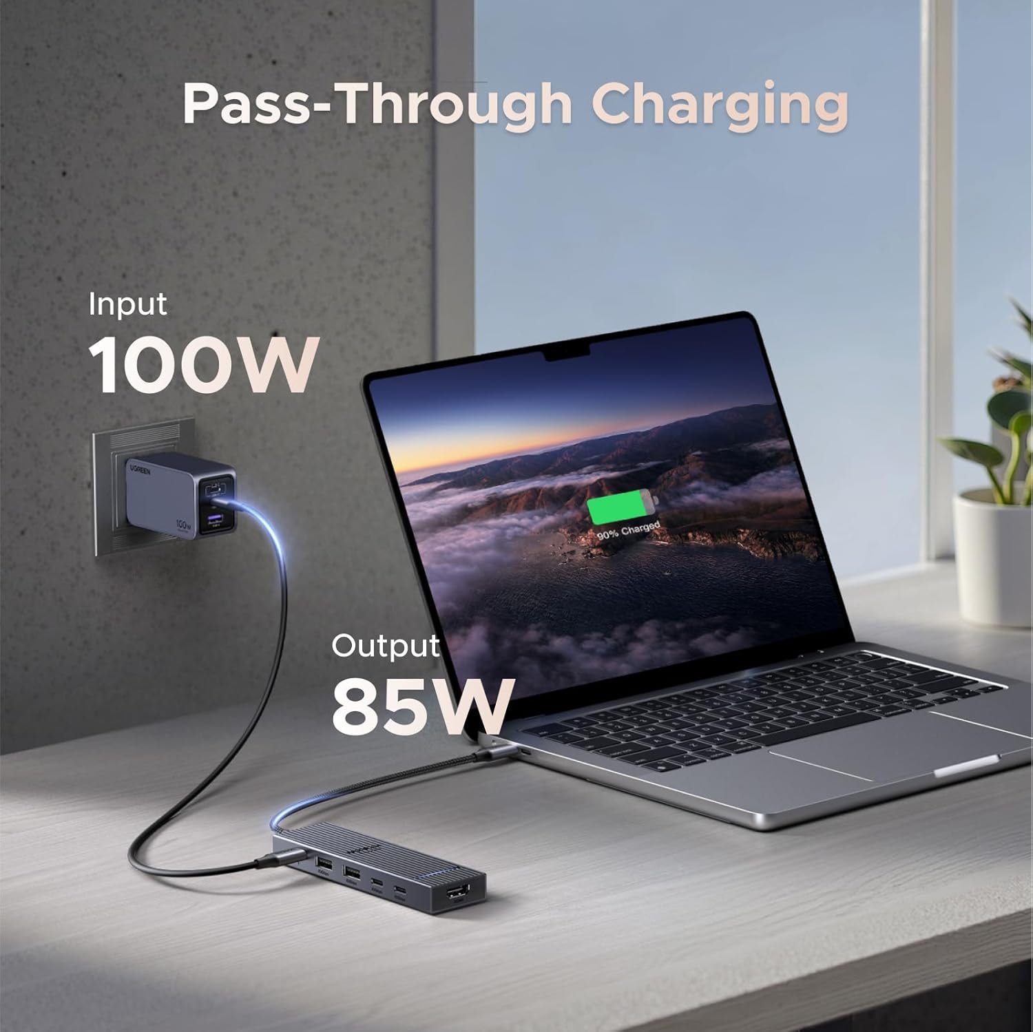 UGREEN 45363 Revodok Pro 6-in-1 USB-C Hub 10Gbps - UTECH
