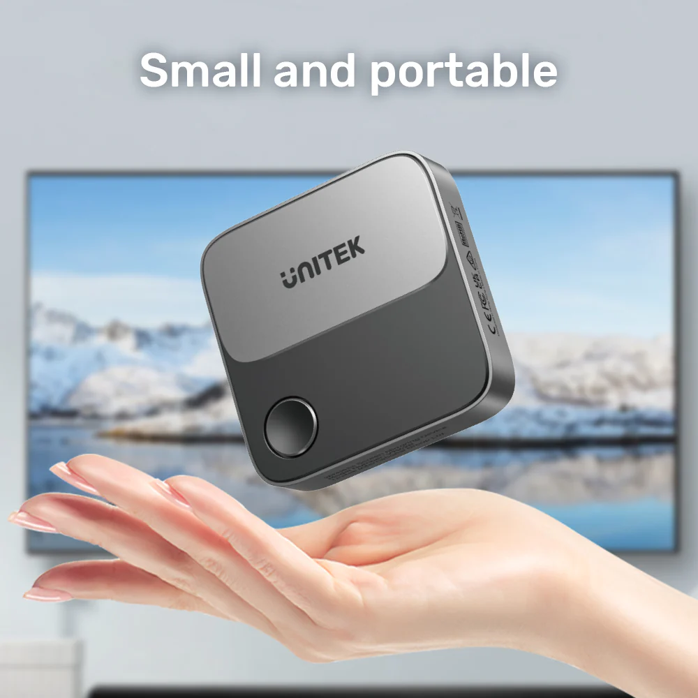 UNITEK V1162B01 Wireless Screen Mirroring Device 4K - UTECH