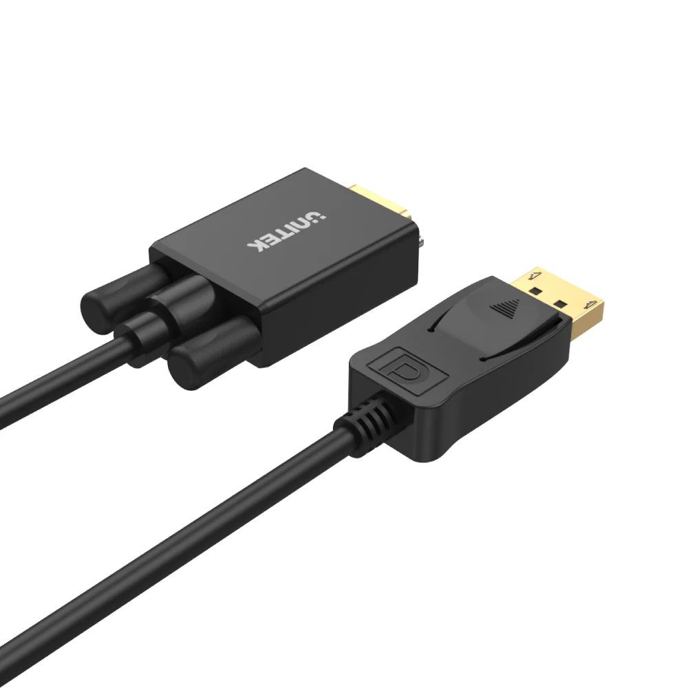 UNITEK Y-5118F DisplayPort to VGA Cable 1080P - UTECH