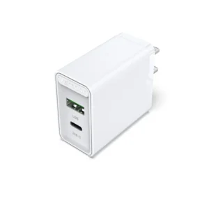 VENTION FBBW0-US 38W Dual-Port USB-C & USB-A Wall Charger White