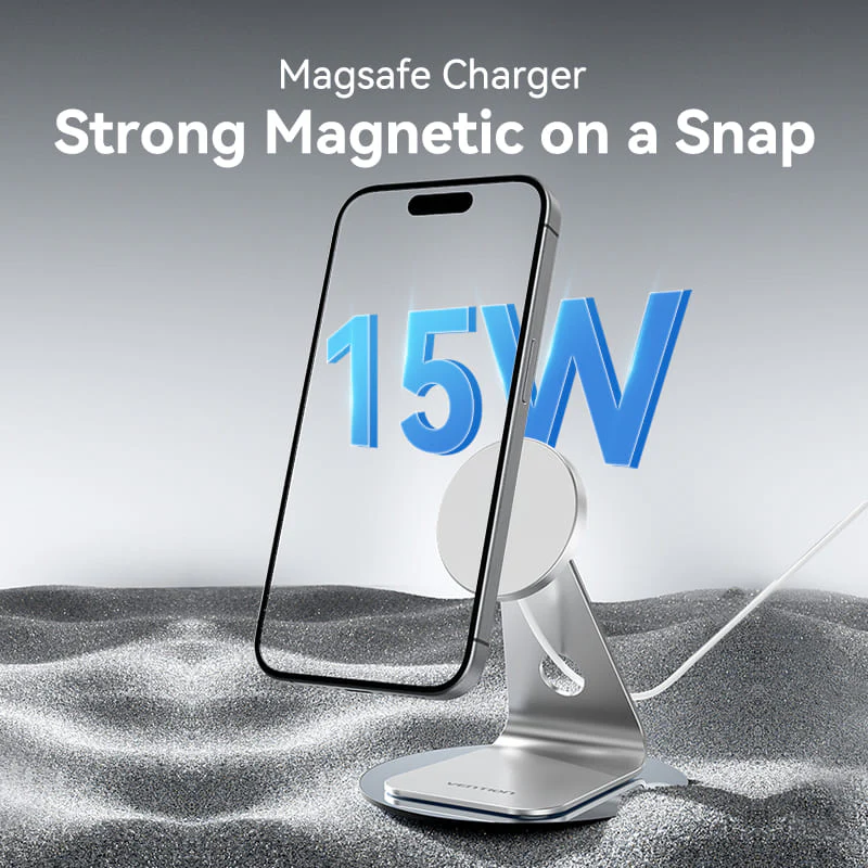 VENTION FGHIF 15W Magnetic Wireless Charger Stand - UTECH