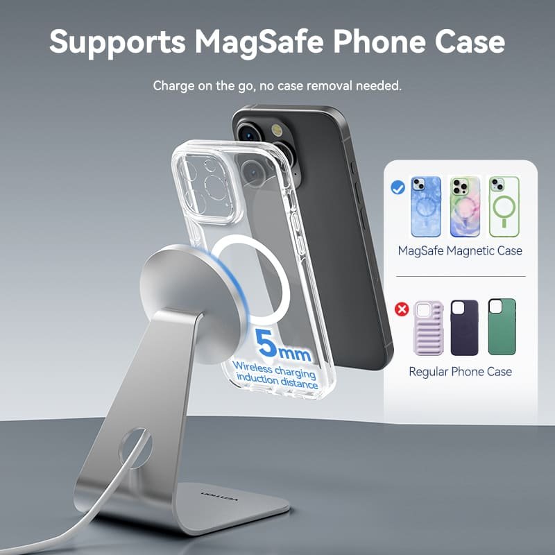 VENTION FGHIF 15W Magnetic Wireless Charger Stand - UTECH