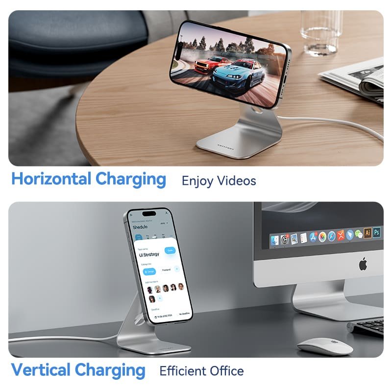 VENTION FGHIF 15W Magnetic Wireless Charger Stand - UTECH