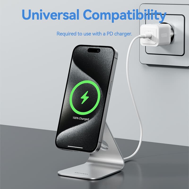 VENTION FGHIF 15W Magnetic Wireless Charger Stand - UTECH