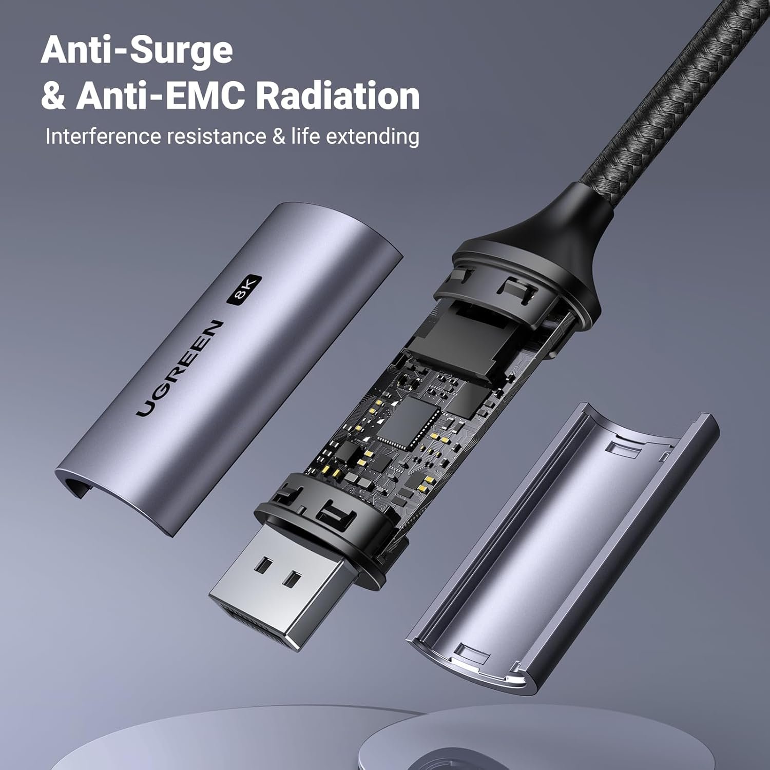 UGREEN 25839 USB-C to DisplayPort Cable 3 Meter 8K - UTECH