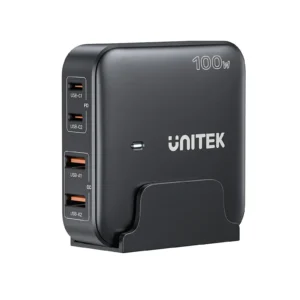 UNITEK P1229ABK01 100W 4-Port GaN Desktop Charger - UTECH