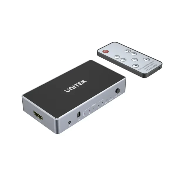 UNITEK V1110A 4K HDMI Switch 5 In 1 Out Remote - UTECH