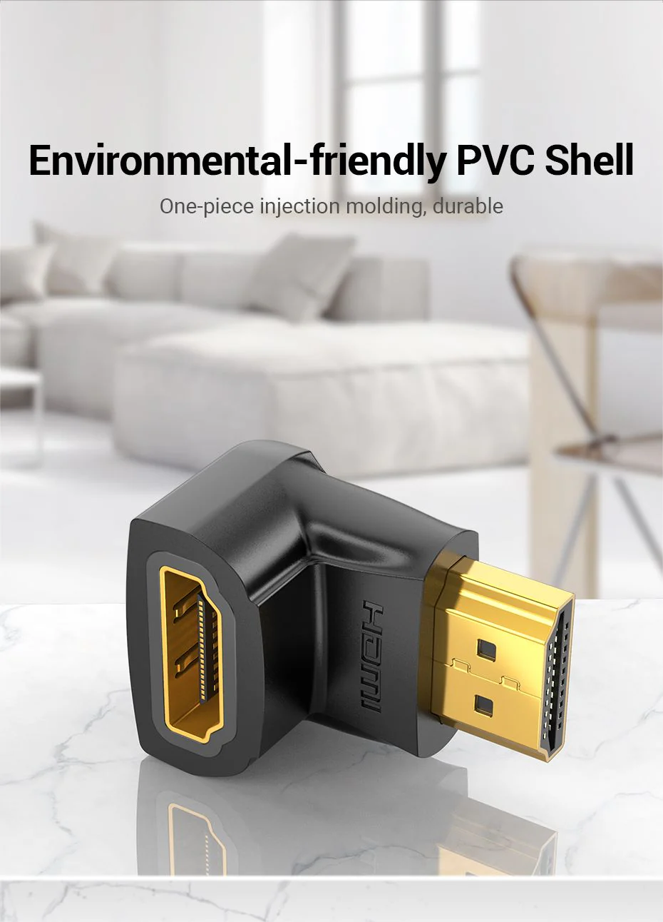 VENTION AIOB0 HDMI 90° Male to Female Adapter 4K - UTECH