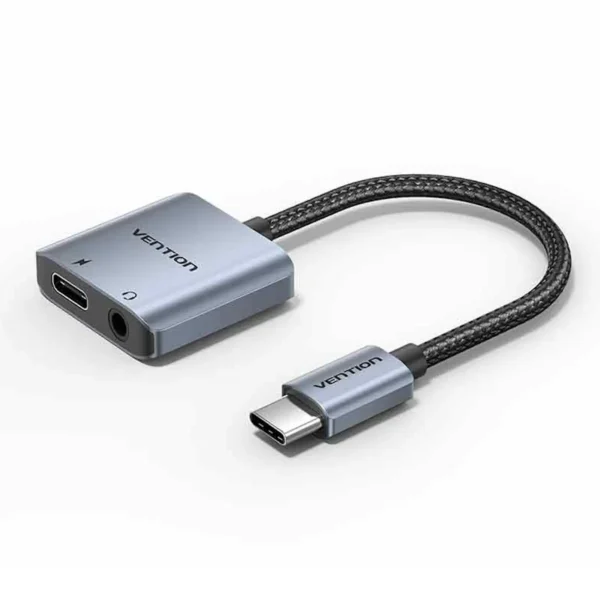 VENTION BIGHA USB-C to 3.5mm Audio Adapter 60W PD - UTECH
