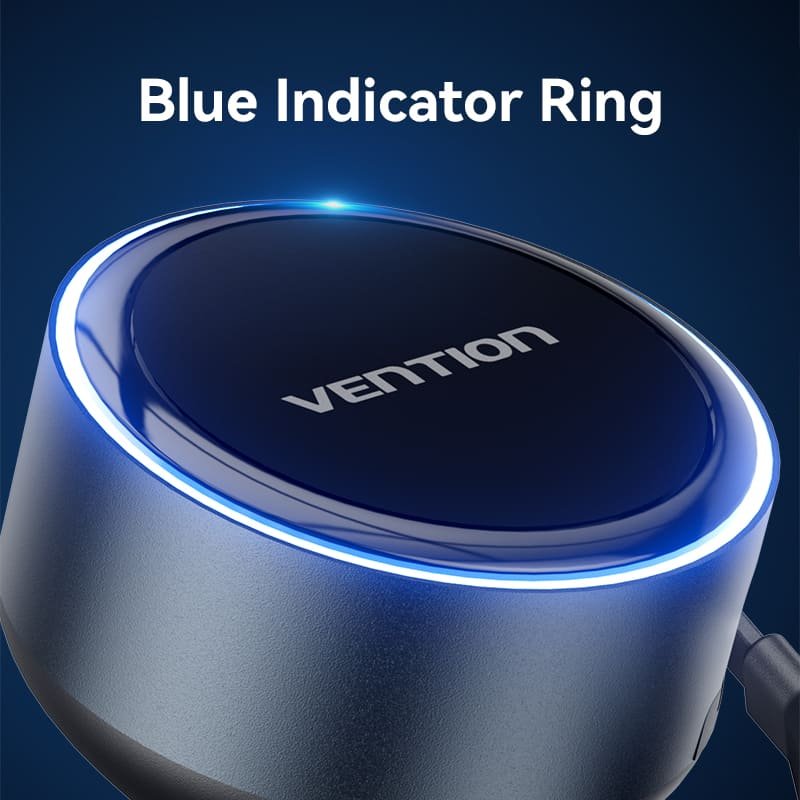 VENTION FFOB0 Car Charger Built-In USB-C Lightning - UTECH