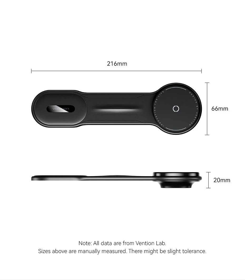 VENTION KSJB0 Wireless Car Mount Charger 15W Magnetic - UTECH