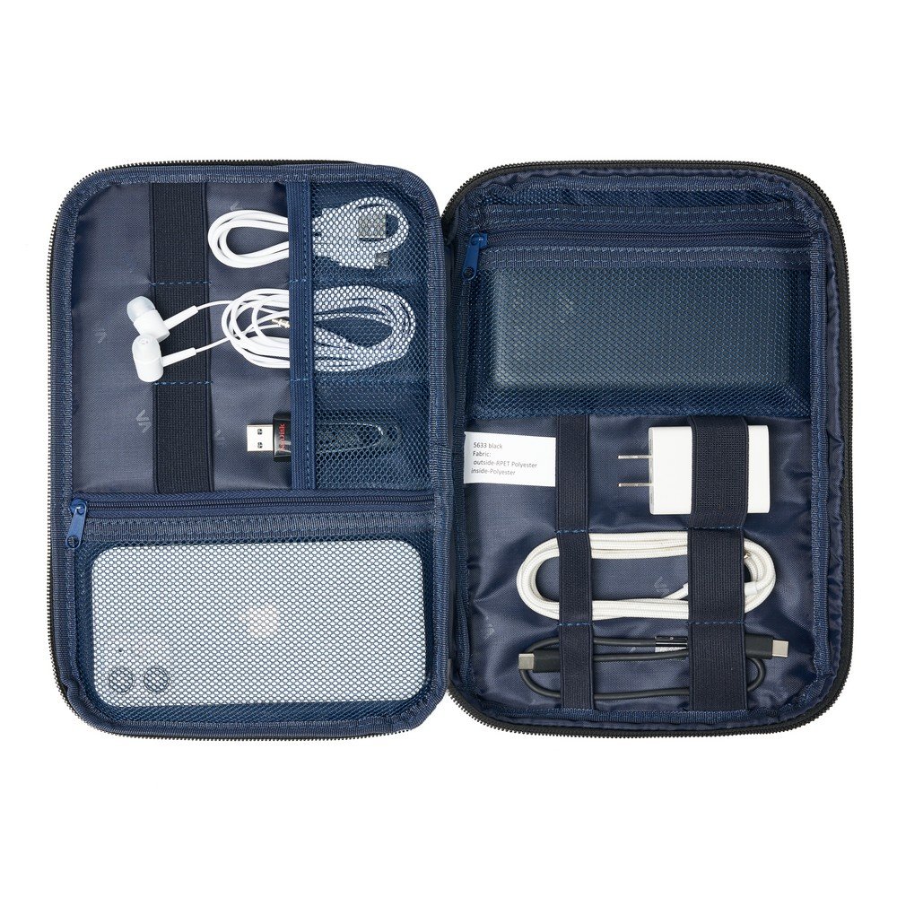 Buy RIVACASE 5633 Black Suzuka ECO Travel Organizer Sustainable Compact Organizer Online in Pakistan - UGREEN PK