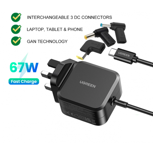 UGREEN 35063 67W Universal Laptop Power Adapter - UTECH