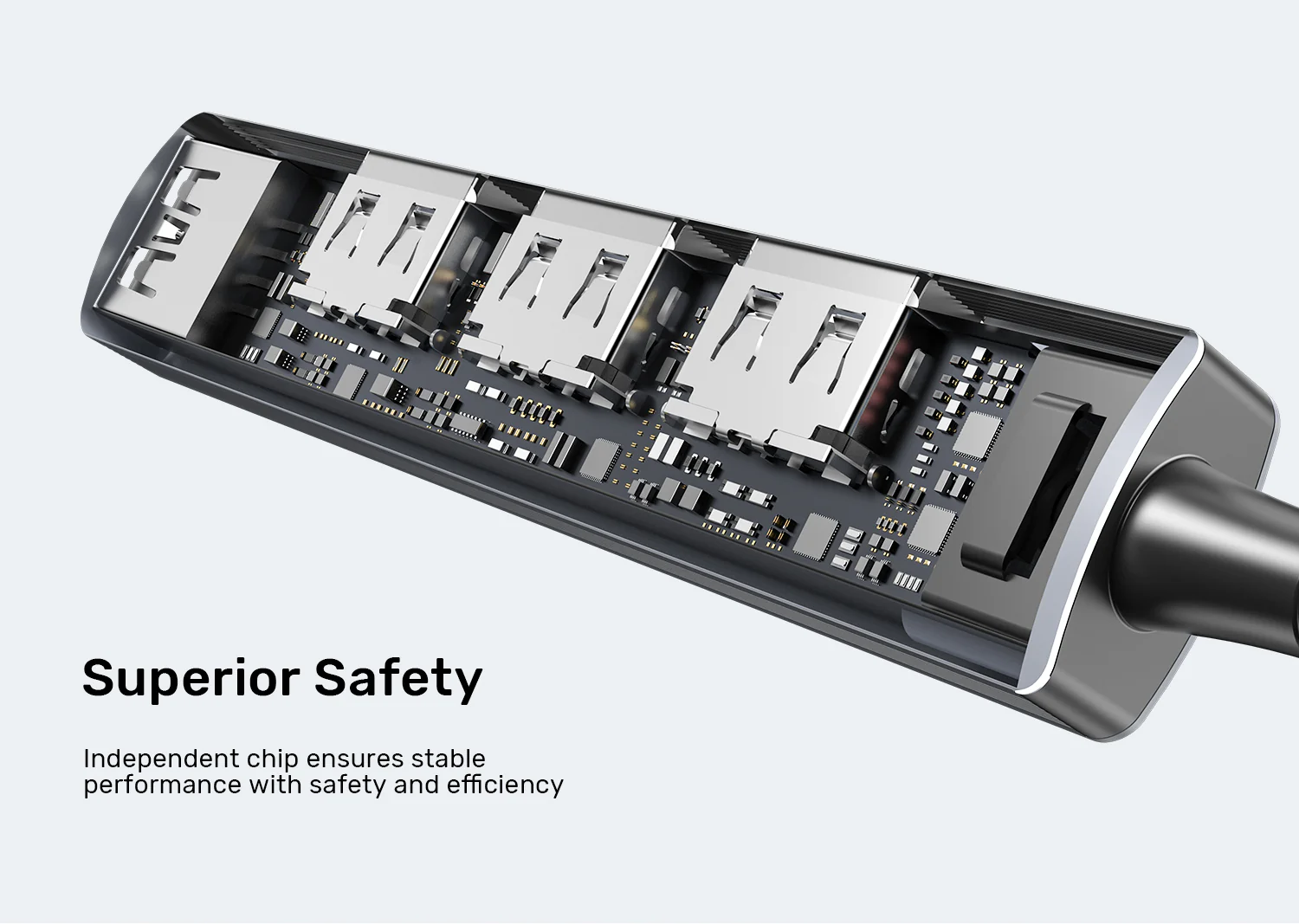 UNITEK H1208B USB-C Hub 4-Port USB-A 5Gbps - UTECH