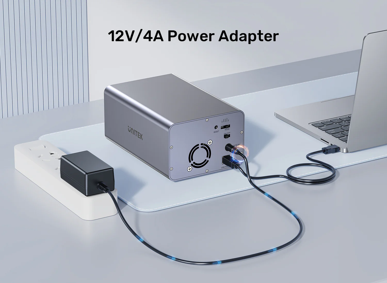 UNITEK S1308B01-EU 2-Bay RAID HDD Enclosure - UTECH