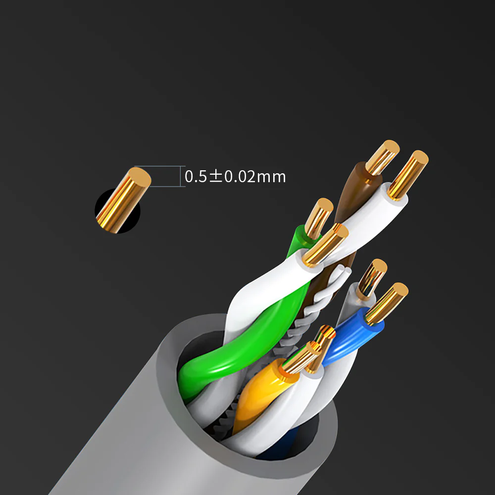 UNITEK Y-C876AGY Cat 6 Ethernet Cable 305M Bulk - UTECH