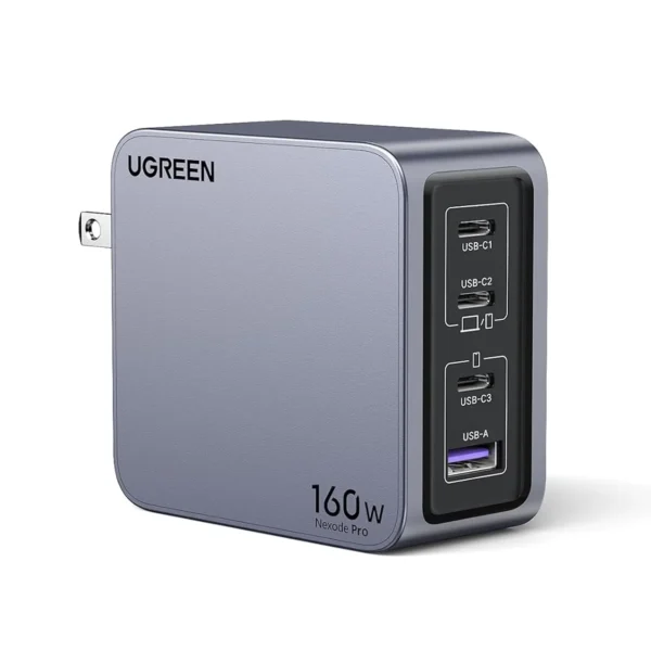 UGREEN 25877 Nexode Pro 160W GaN 4-Port Charger - UTECH