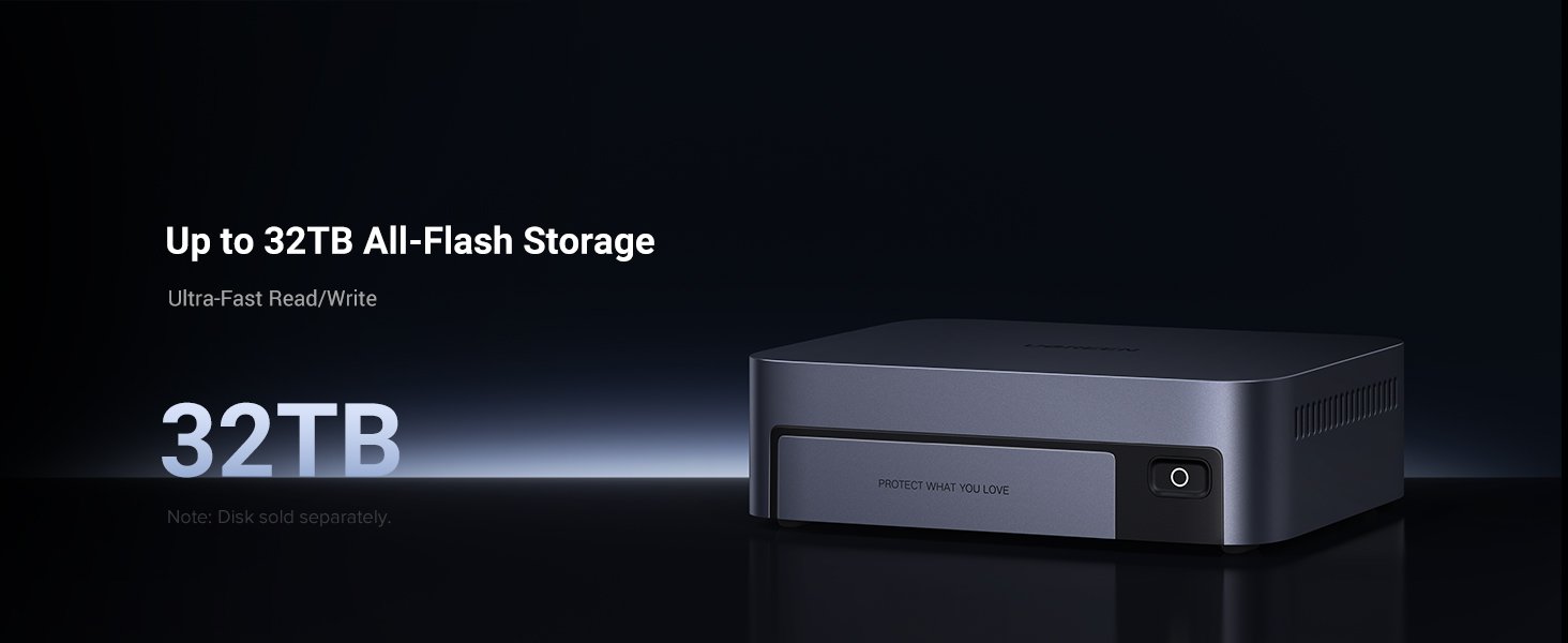 UGREEN DXP480T Plus 4-Bay All-Flash NAS 25891 - UTECH