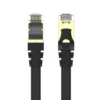 UNITEK C1897BK-1M Cat 7 SSTP RJ45 Flat Ethernet Cable 1 Meter