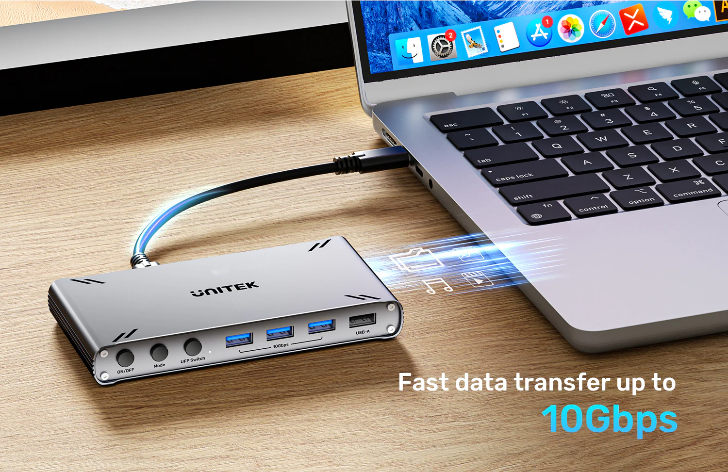 UNITEK USB C KVM Switch Price in Pakistan UNITEK D1118AGY01 2-Port USB C KVM Switch Hub - UTECH