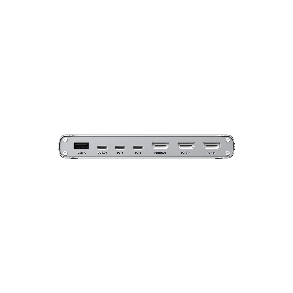 UNITEK D1118AGY01 2-Port USB C KVM Switch Hub - UTECH