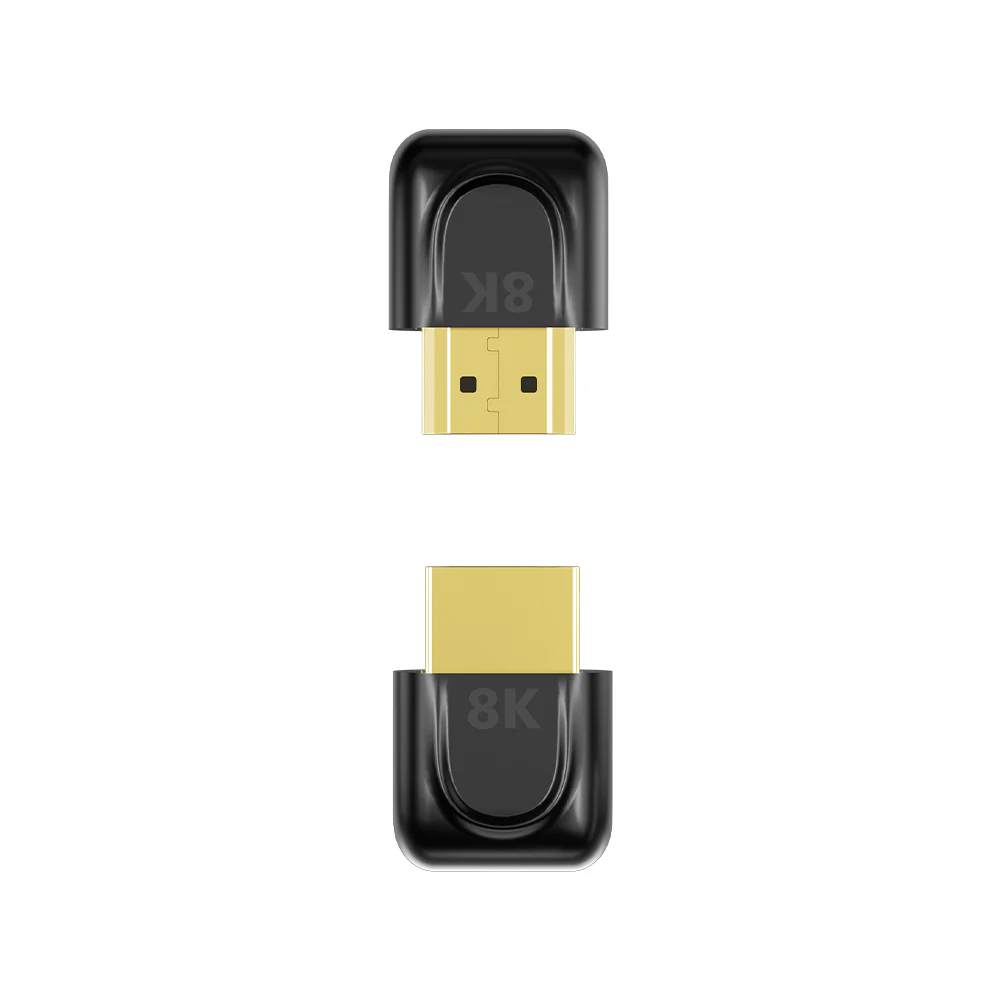 UNITEK OT142BK 8K HDMI Right Angle Adapter 90° - UTECH